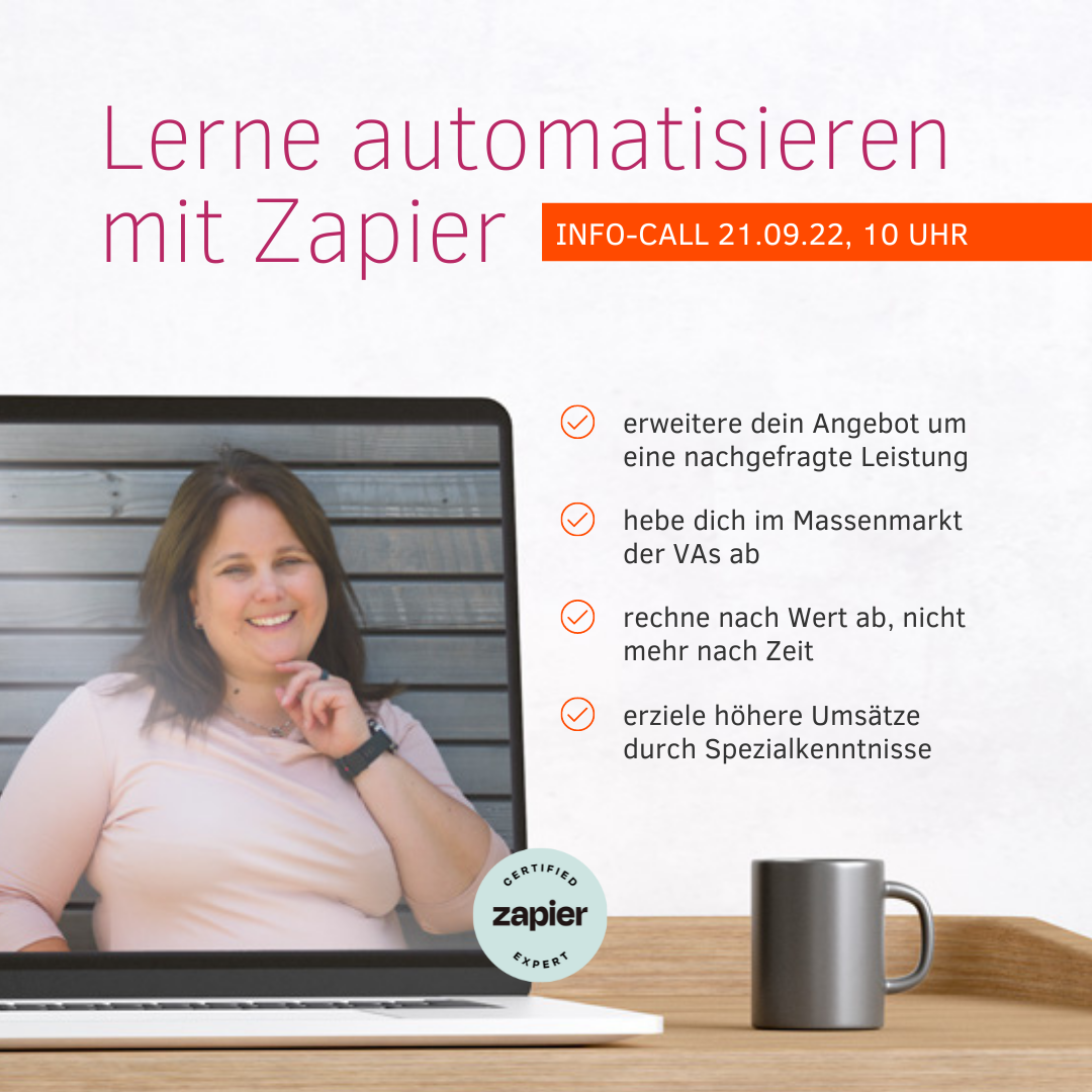 Lerne Automatisieren mit Zapier